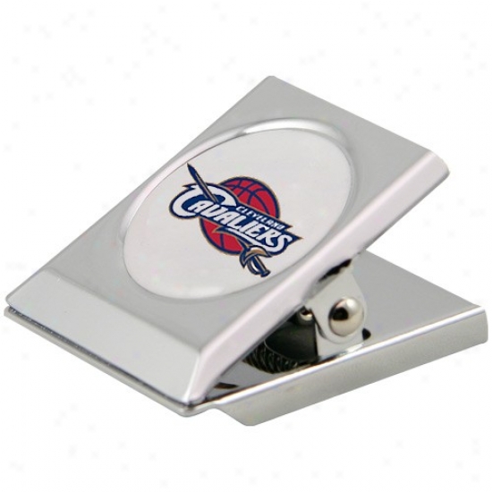 Cleveland Cavaliers Silver Magnetic Heavy Duty Chip Clip