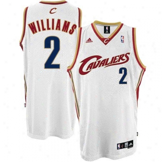 Cleveland Cavs Jerseys : Adidas Cleveland Cavs #2 Mo Williams Youth White Swingman Basketball Jerseys