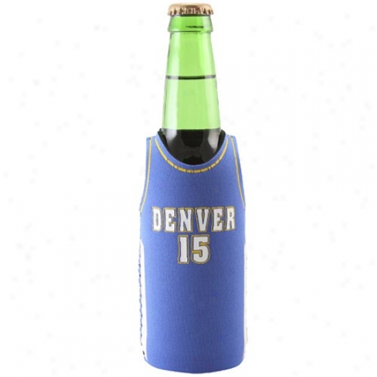 Denver Nuggets #15 Carmelo Anthony Light Blue Jersey Bottle Coolie