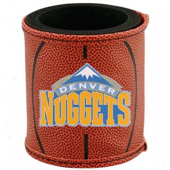 Denver Nuggets Brown Basketball Can Coolie