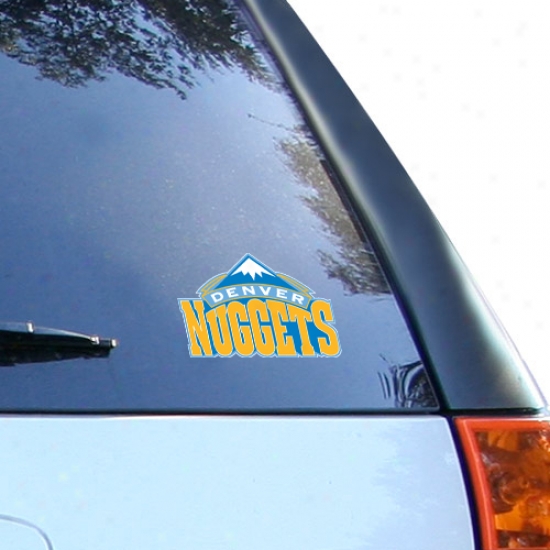 Denver Nuggets Small Window Adhere