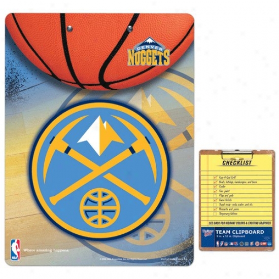 Denver Nuggets Team Logo Clipboard 61555725000