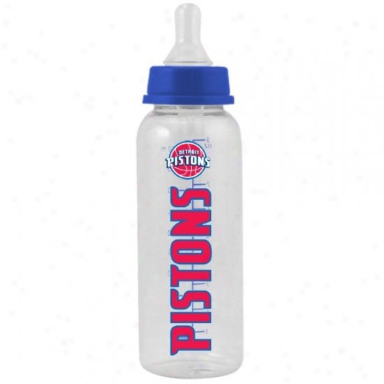 Detroit Pistons 9 Oz. Baby Bottle