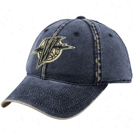 Golden State Warrior Hat : Adidas Golden State Warrior Navy Blue Diwtressef Flex Fit Hat