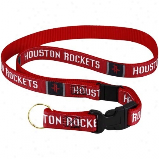 Houston Rockets Red Lanyard