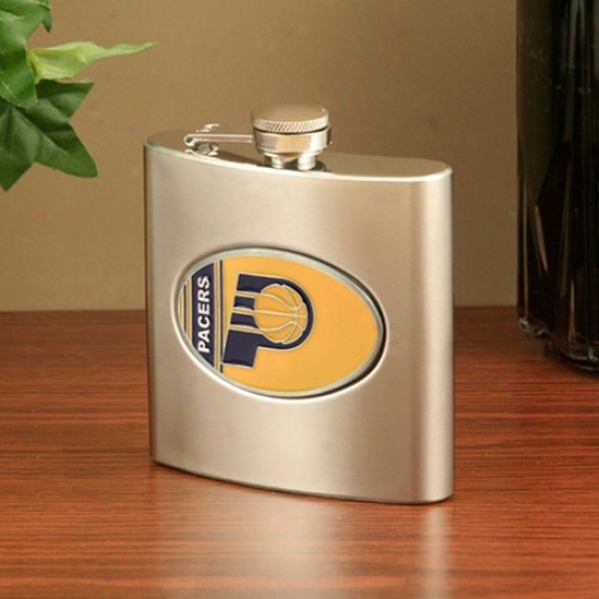 Indiana Pacers Stainless Steel Flask