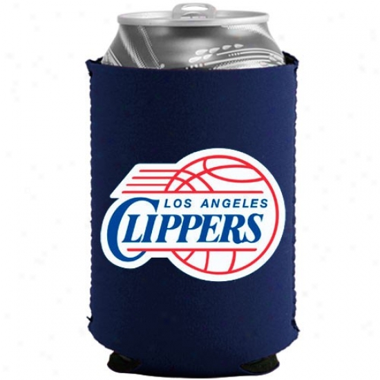 Los Angeles Clippers Navy Blue Collapsible Can Coolie