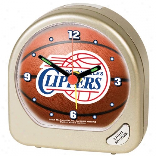 Los Angeles Clippers Plastic Alarm Clock