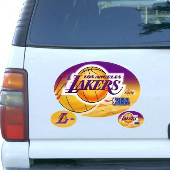 Los Angeles Lakers 3-pack Magnet Set