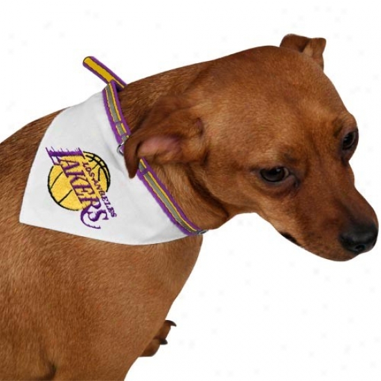 Los Angeles Lakers Pet Collar Bandana