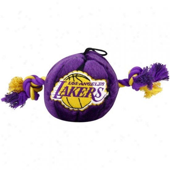 Los Angeles Laakers Two-tone Basketball Plush Toy