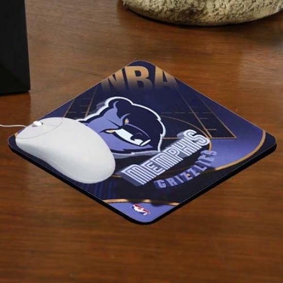 Memphis Grizzlies Team Logo Neoprene Mousepad