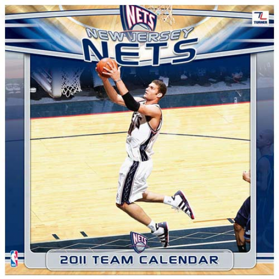 New Jersey Nets 2011 Wall Almanac