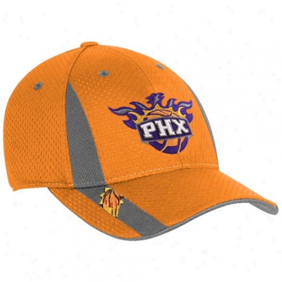 Phoenix Sun Hat : Adidas Phoenix Sun Orange Swingman Flex Fit Cardinal's office
