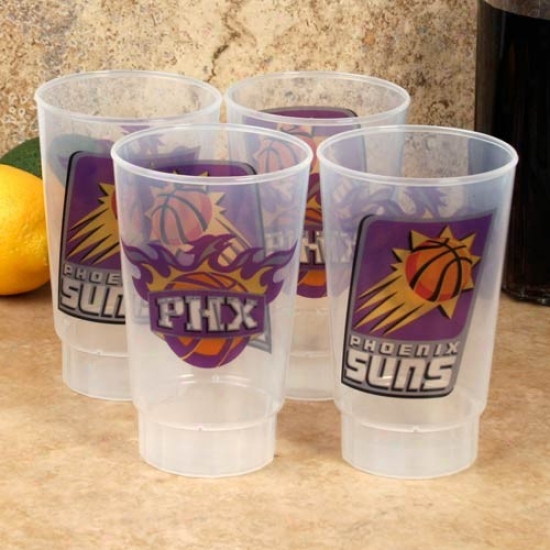 Phoenix Suns 4-pack 16oz. Plastic Cups
