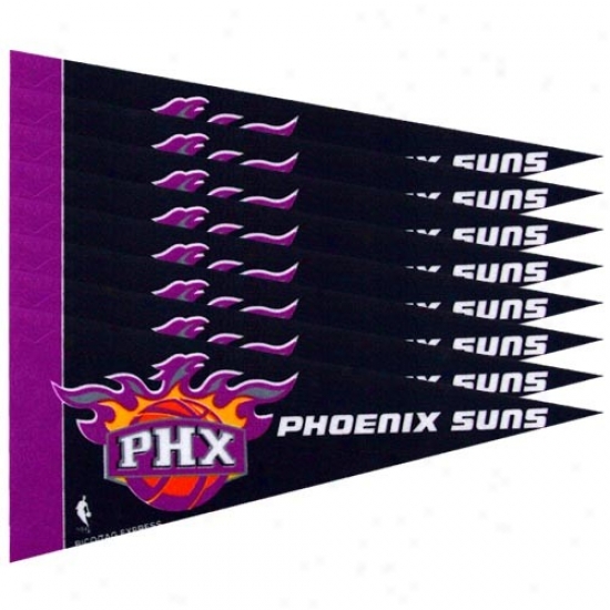 Phoenix Suns Black 8-pack Mini Pennant Set