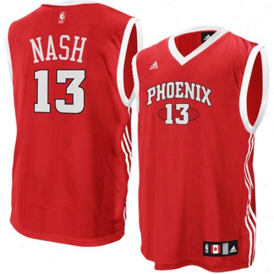Phoenix Suns Jerseys : Adidas Phoenix Suns #13 Steve Nash Red Nba World Replica Jerseys