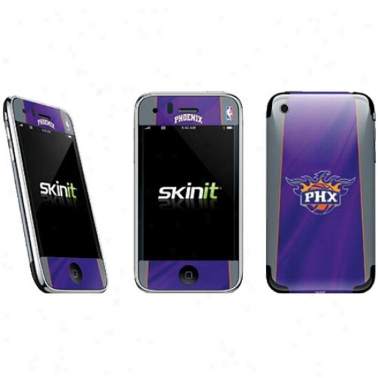Phoenix Suns Purple Iphone Husk Decal