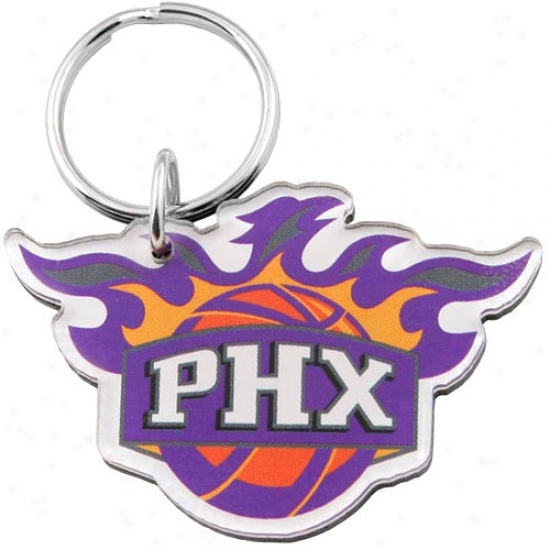 Pohenix Suns Team Logo High Definition Keychain