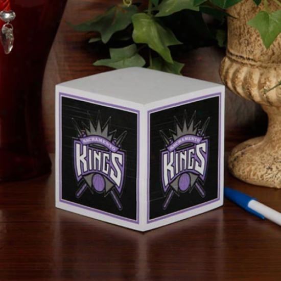 Sacramento Kings Note Cube