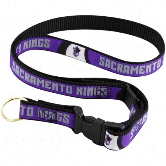 Sacramento Kings Purple Lanyard