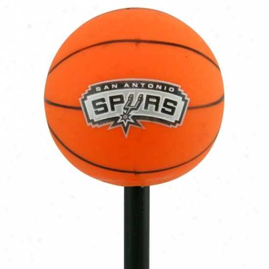 San Antonio Spurs Basketball Antenna Topper