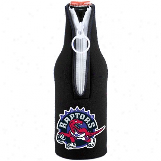 Toronto Raptors Black 12 Oz. Bottle Cooloe