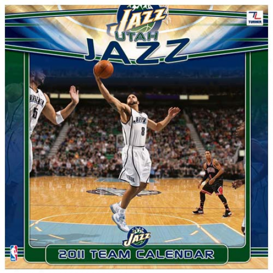 Utah Jazz 2011 Wall Calendar