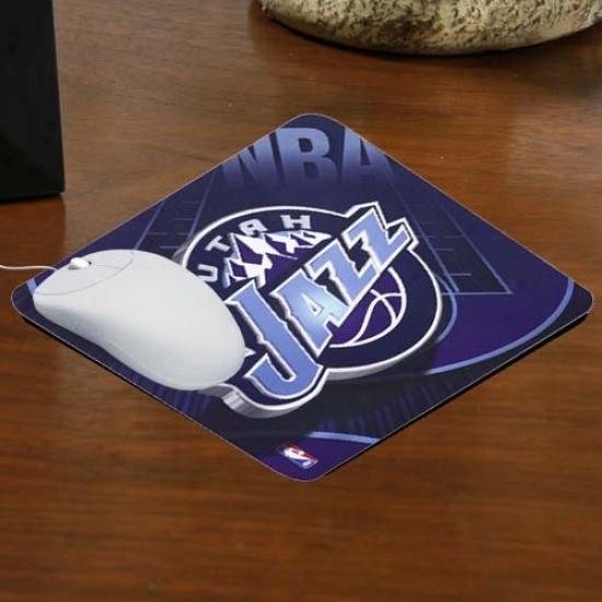 Utah Jazz Team Logo Neoprene Mousepad