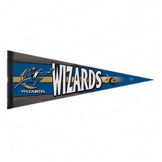Washington Wizards Royal Blue 12'' X 30'' Premium Felt Pennant