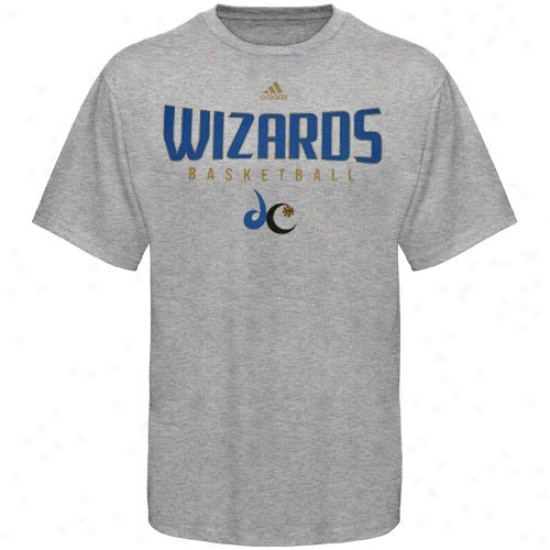 Wizards Apparel: Adidas Wizards Ash Absolute T-shirt