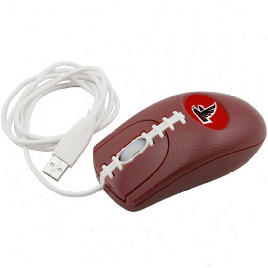 Atlanta Falcons Brown Pro-grip Football Optical Mouse