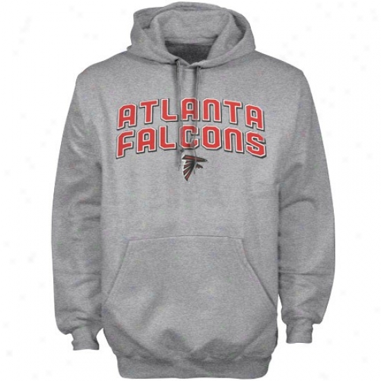 Atlanta Falcons Fleece : Reebok Atlanta Falcons Ash Double Arch Fleece