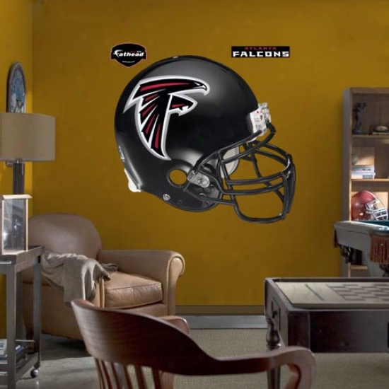 Atlanta Falcons Helmet Fathead Wall Sticker