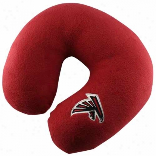 Atlanta Falcons Red Neck Support Travel Pillow