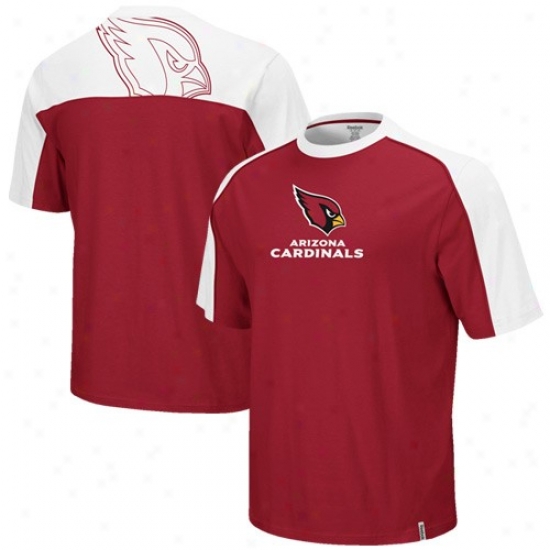 Az Cardinals Attire: Reebok Az Cardinals Youth Cardinal Red-white Draft Pick T-shirt