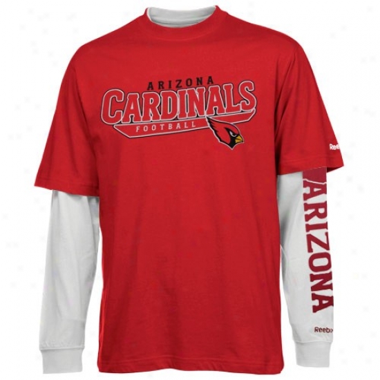 Az Cardinals Shirts : Reebok Az Cardinais Cardinal-white Choice 3-in-1 Shirts Combo Pack