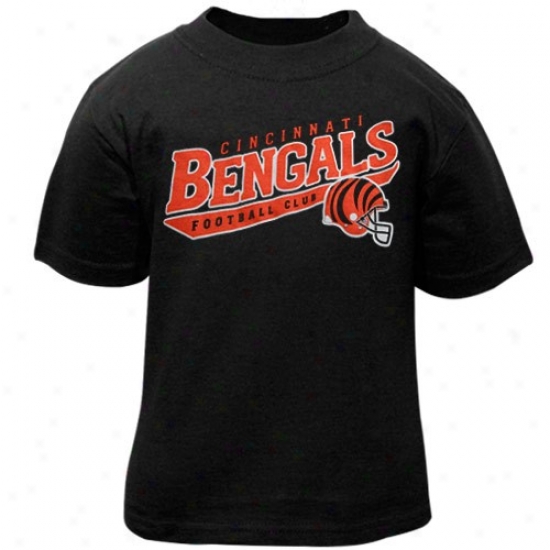 Bengals Tee : Reebok Bengals Toddler Black The Call Is Tails Tee