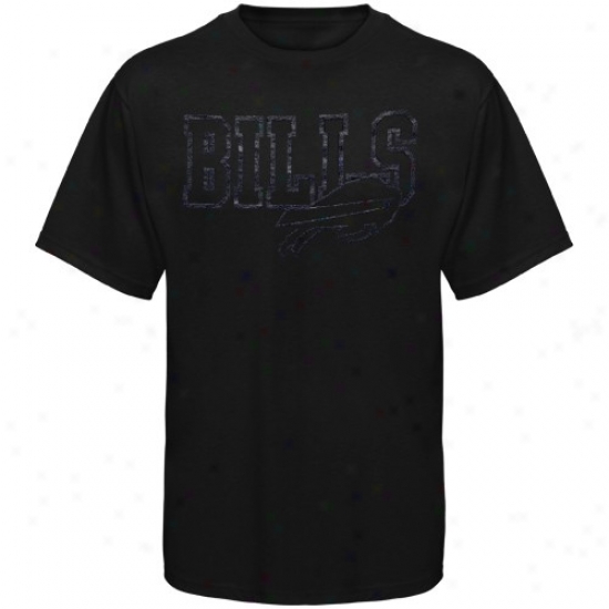 Bills T-shirt : Reebok Bills Black Fashion T-shirt