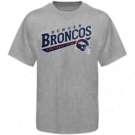 Broncos Apparel: Reebok Broncos Ash The Call Is Tails T-shirt