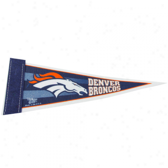 Broncos Flags : Broncos Mini Pennant