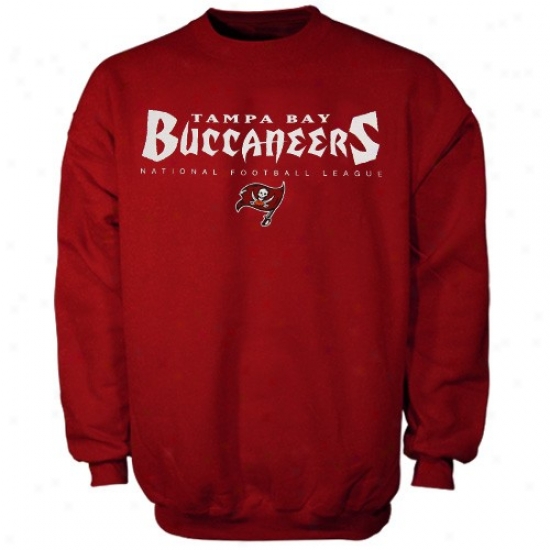 Buccaneers Hoodies : Buccaneers Red Critical Victory Hoodies