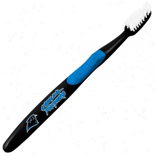 Carolna Panthers Black Team Logo Toothbrush