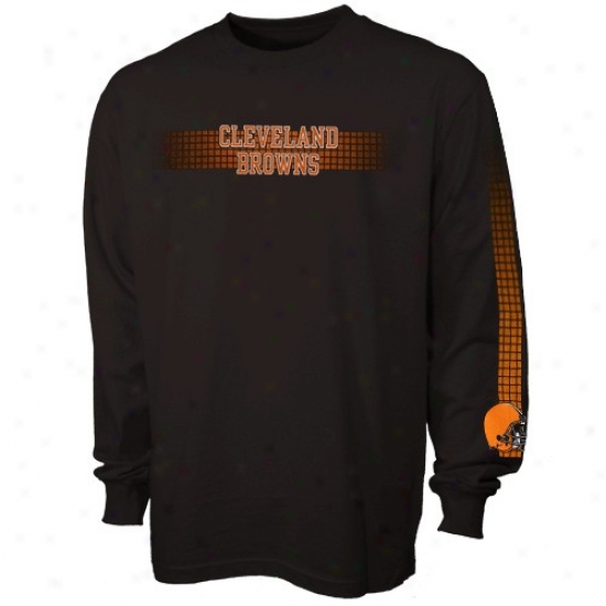 Cleveland Brown T-shirt : Cleveland Brown Brown Flea Flicekr Long Sleeve T-shirt