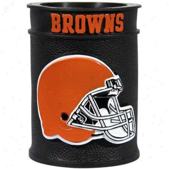 Cleveland Browns Brown Plastic Can Coozie
