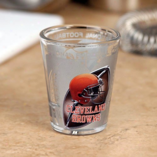 Cleveland Browns High Definition Shot Glass