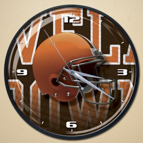 Cleveland Browns Wall Clock