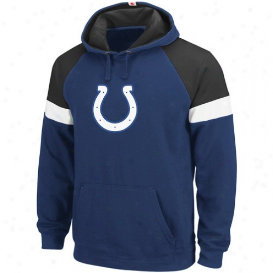 Colts Hoodys : Colts Royal Blue Passing Game Hoodys