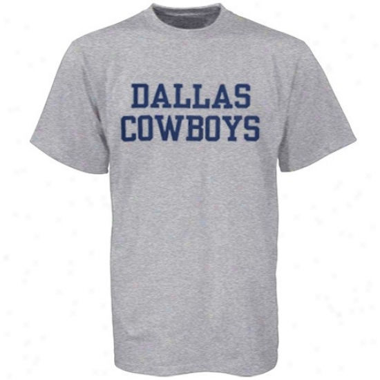 Cowboys Tshirts : Reebok Cobeoys Ash Coaches Tshirts