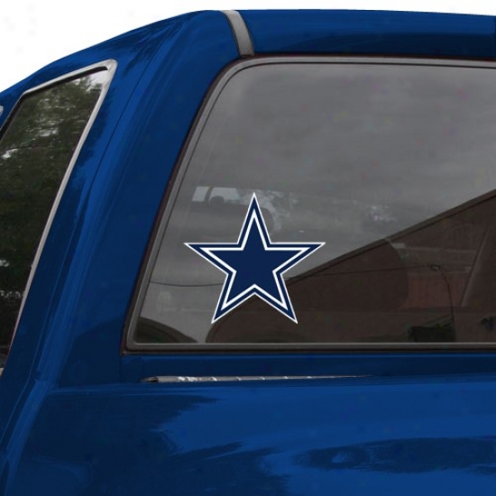 "dallas Cowboys 8"" X 8"" Color Team Logo Car Decal"